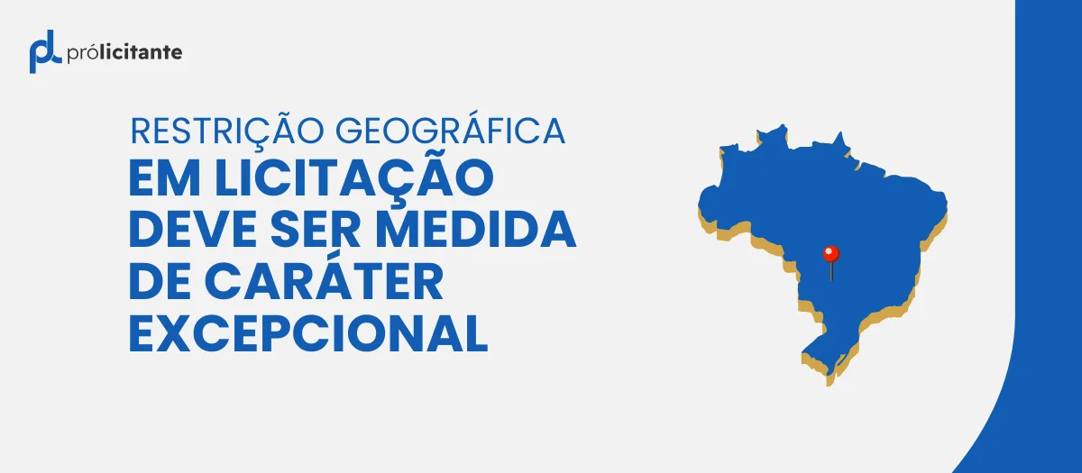 RESTRIÇÃO GEOGRÁFICA 